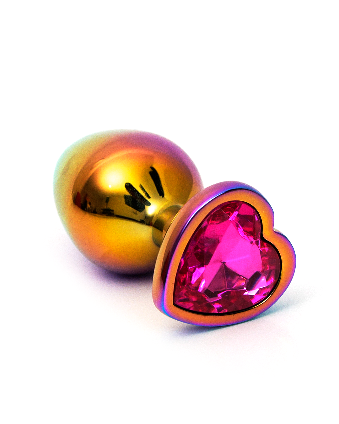 Plug con Joya Corazon Mediano