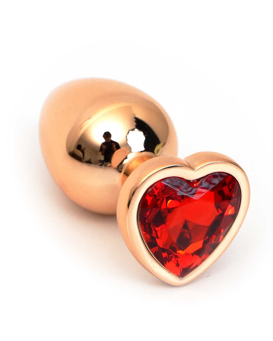 Plug con Joya Corazon Mediano
