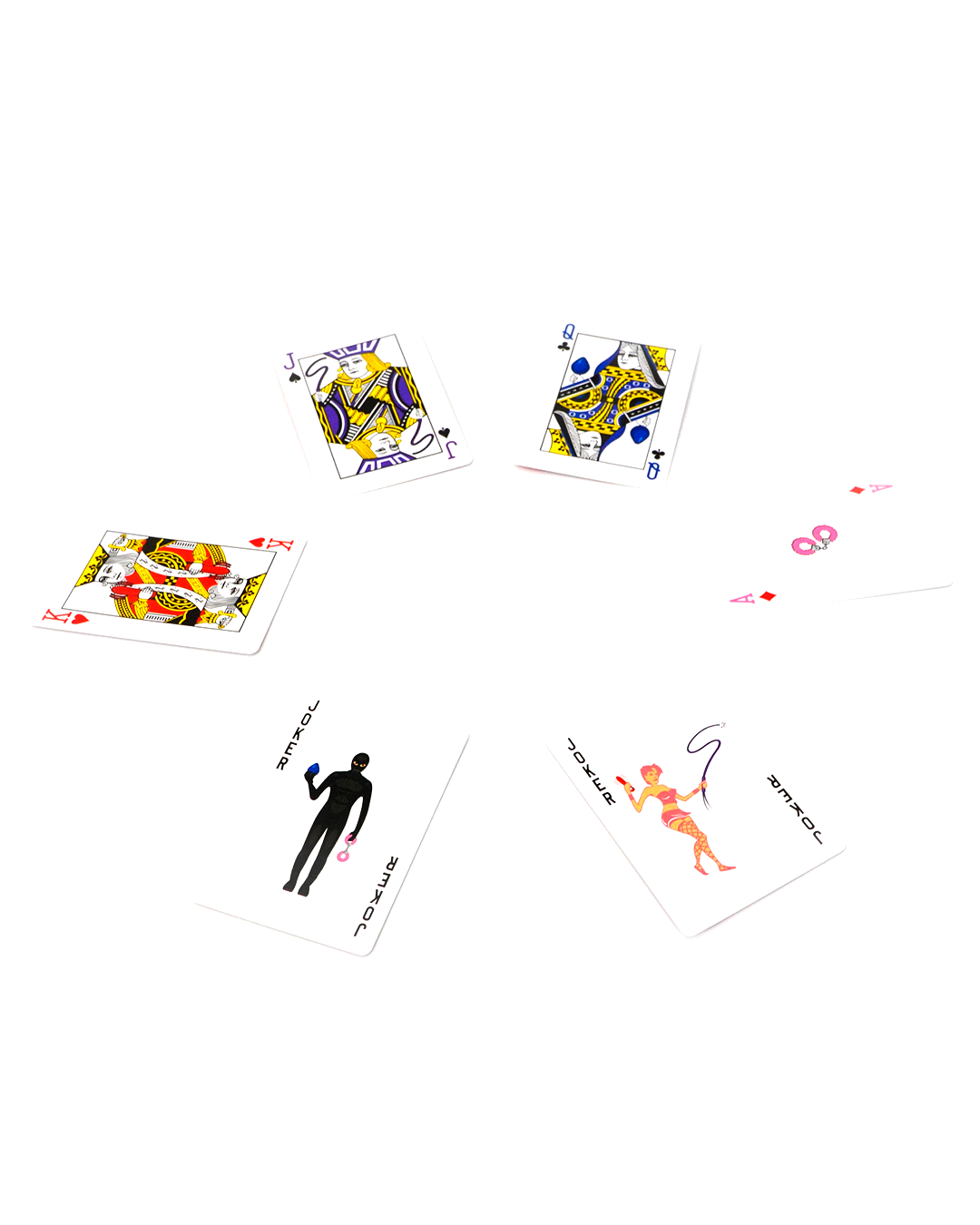 Naipes con Temática Sexual