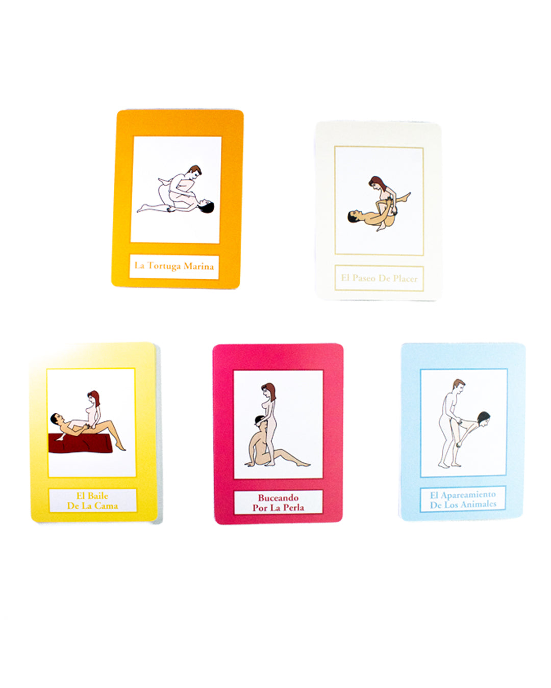 Juego de Cartas de Posiciones Sexuales (Heterosexuales)