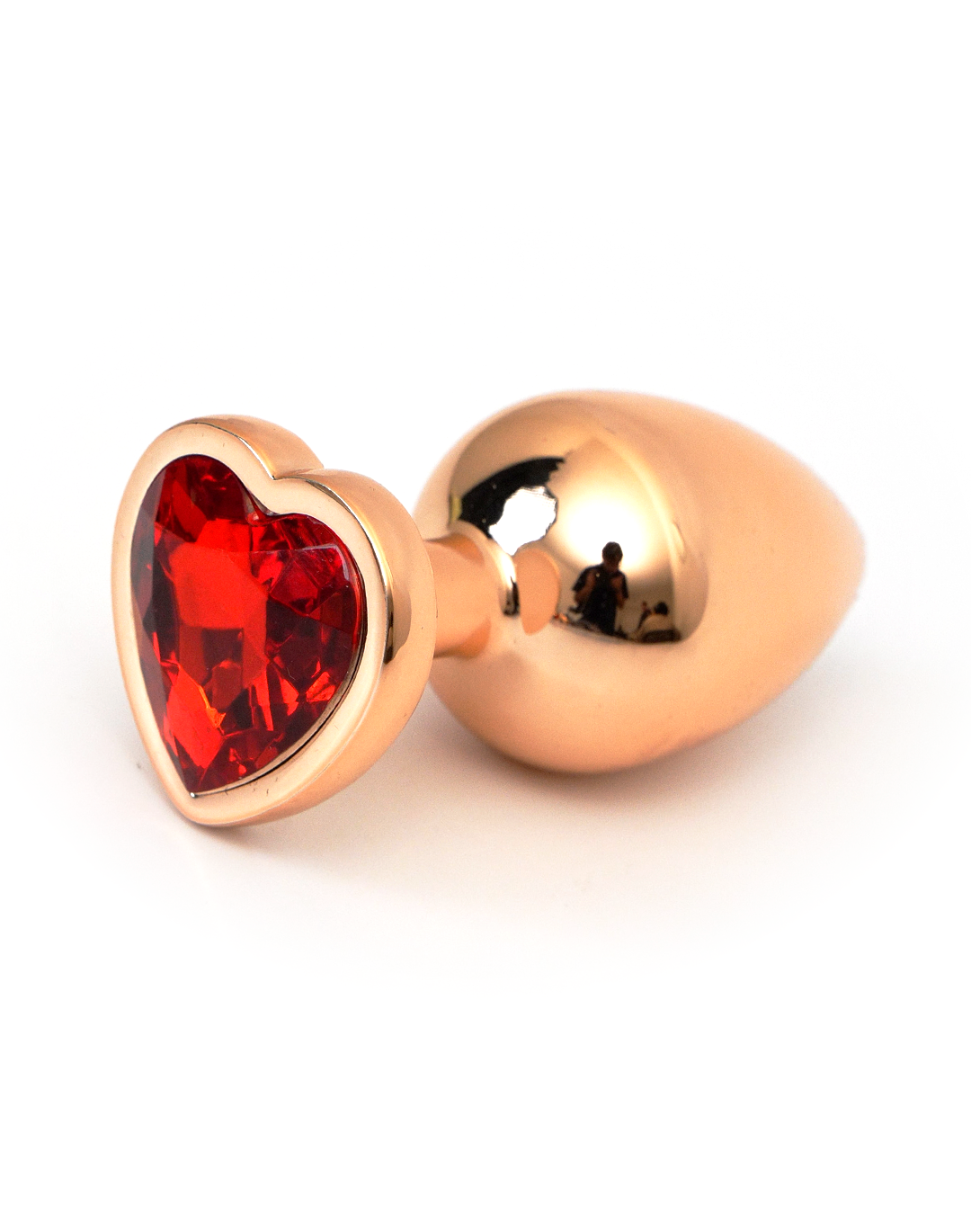 Plug con Joya Corazon Mediano