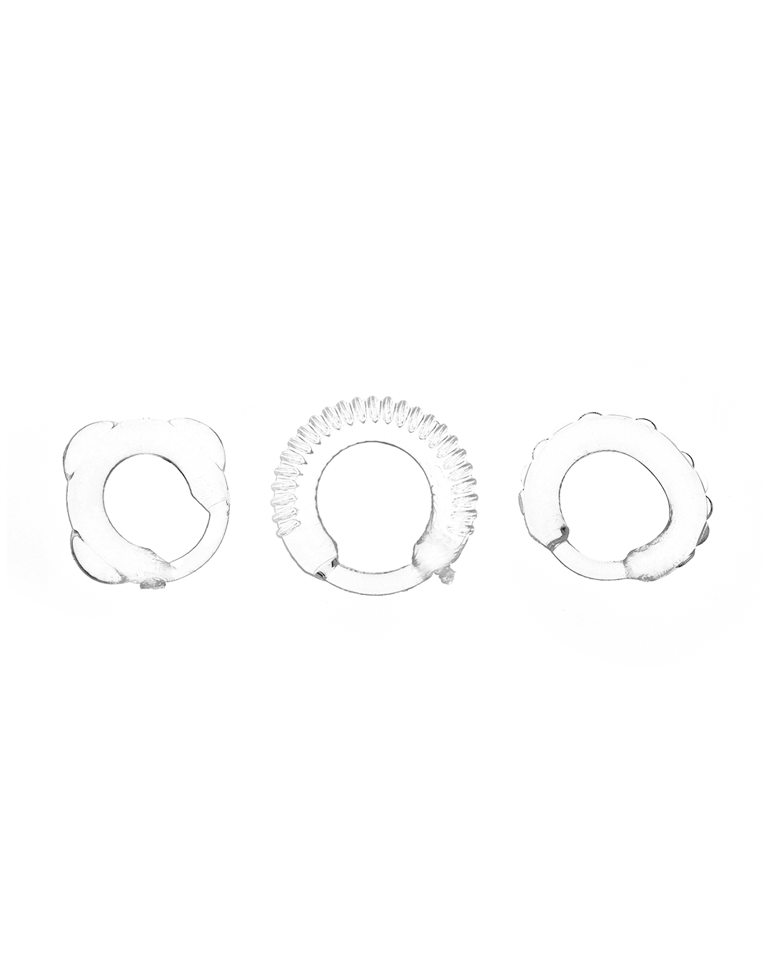 Kit 3 Cockrings - Anillo Retardador Top Notch