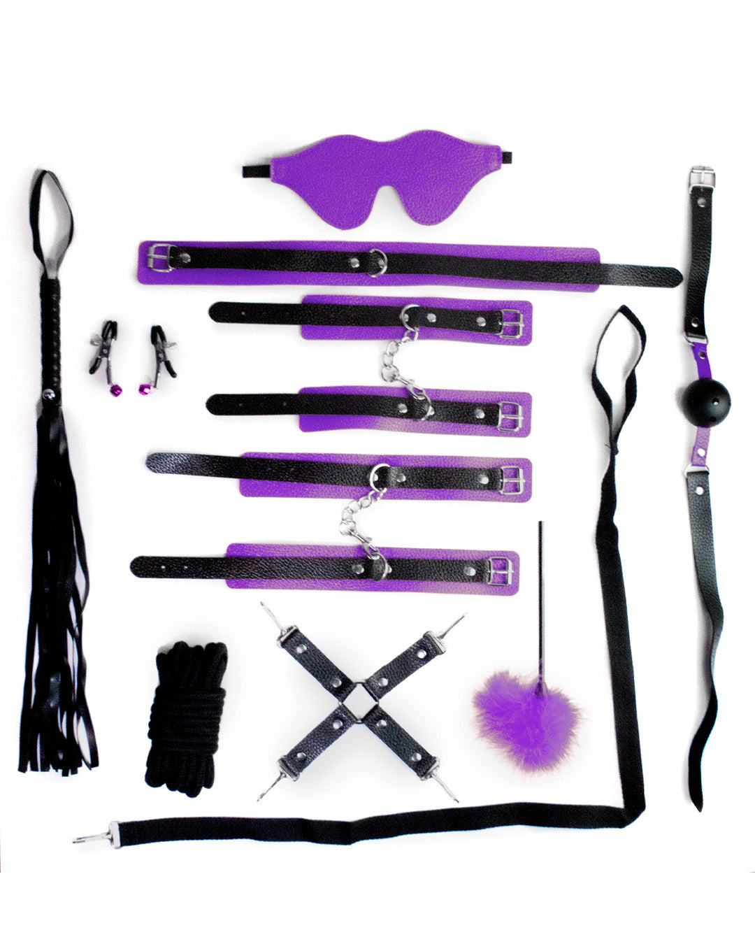 Kit de Bondage 12 Piezas