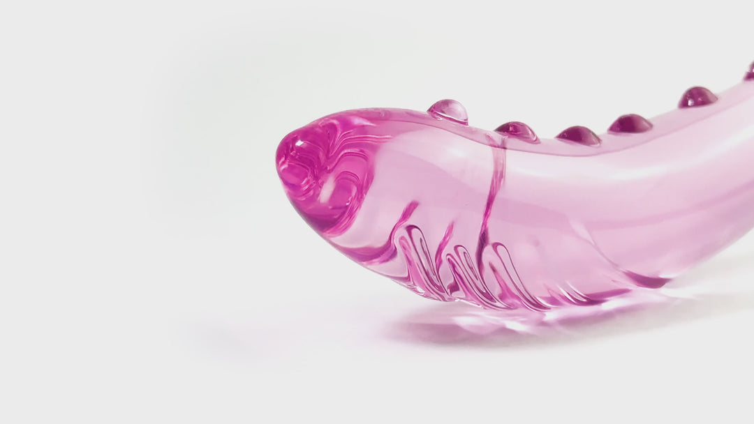 Dildo de Vidrio en Forma de Tentáculo