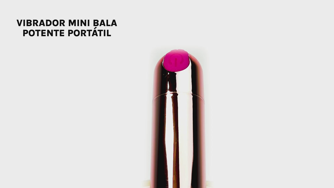 Vibrador Mini Bala Potente Portátil